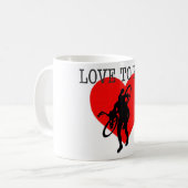 Cyclocross MTB cadeau cadeau rijden. Koffiemok (Voorkant links)