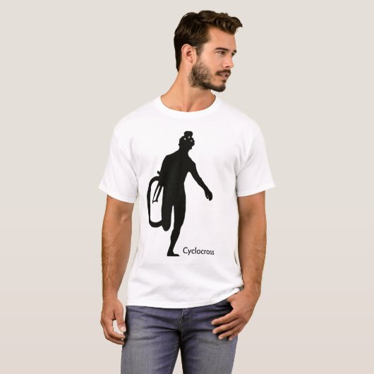 Cyclocross Runner T-shirt (Voorkant volledig)