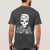 Cyclocross Skulls T-shirt (Achterkant)