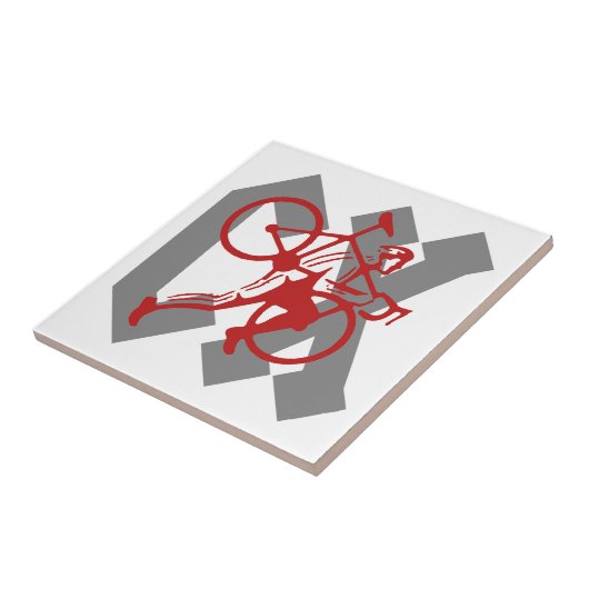 Cyclocross Tegeltje (Zijkant)