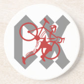 Cyclocross Zandsteen Onderzetter (Voorkant)