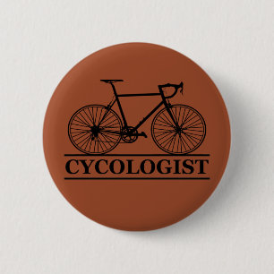 Cycloloog Funny Fietsen voor Wielrenners en Fietse Ronde Button 5,7 Cm