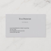 Cyclomeenbloemen Visitekaartje (Achterkant)