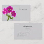 Cyclomeenbloemen Visitekaartje (Voorkant / Achterkant)