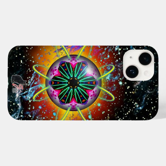 Cyclon Orbz Case-Mate iPhone Case (Achterkant (horizontaal))