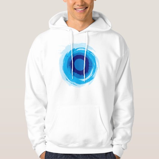 Cyclone - Abstracte Kunst - ZMJ Hoodie (Voorkant)