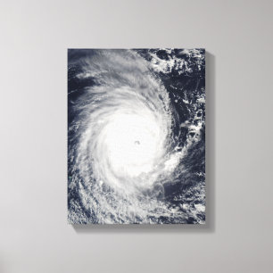 Cyclone Adeline-Juliet, westelijk Canvas Afdruk