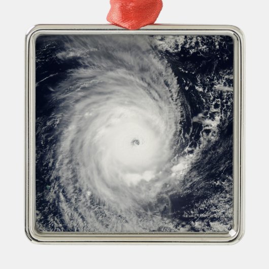Cyclone Adeline-Juliet, westelijk Metalen Ornament (Voorkant)