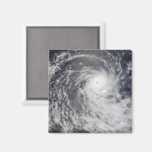 Cyclone Anja over de Zuid-Indische Oceaan Magneet (Voorkant / Achterkant)