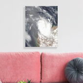 Cyclone Dominic voor de kust van Western Oostenrij Canvas Afdruk (Insitu (Woonkamer))