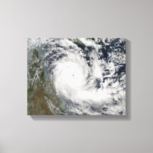 Cyclone Ingrid Canvas Afdruk (Voorkant)