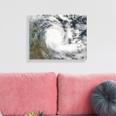 Cyclone Ingrid Canvas Afdruk (Insitu (Woonkamer))