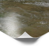 Cyclone Ingrid Foto Afdruk (Hoek)