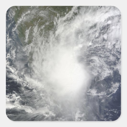 Cyclone Jal Vierkante Sticker (Voorkant)