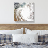 Cyclone Laurence beweegt het hele land Canvas Afdruk (Insitu (Slaapkamer))