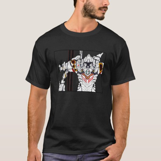 Cyclone Mecha Robot T-shirt (Voorkant)