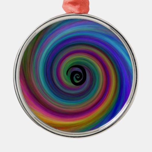 Cyclone Metalen Ornament (Voorkant)