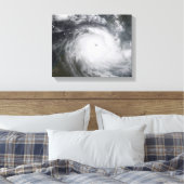 Cyclone Monica in het zuidelijke deel van de Still Canvas Afdruk (Insitu (Slaapkamer))