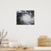 Cyclone Monica in het zuidelijke deel van de Still Poster (Keuken)