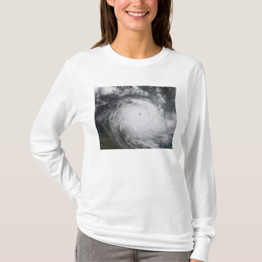Cyclone Monica in het zuidelijke deel van de Still T-shirt (Voorkant)