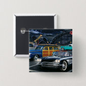 Cyclone Racer 2 Vierkante Button 5,1 Cm (Voorkant /achterkant)