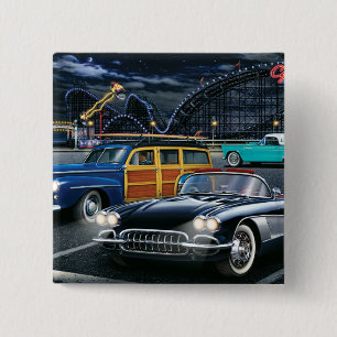 Cyclone Racer 2 Vierkante Button 5,1 Cm