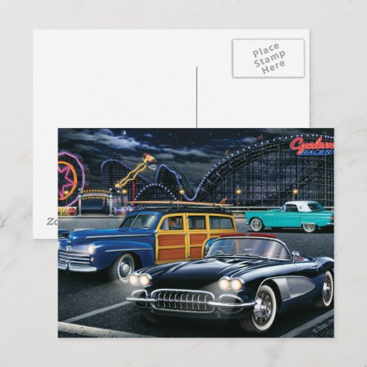 Cyclone Racer Briefkaart (Voorkant / Achterkant)