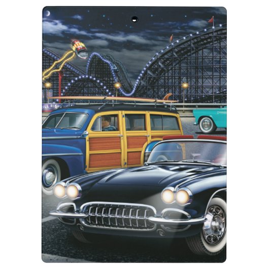 Cyclone Racer Klembord (Achterkant)