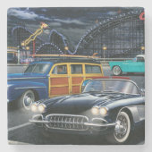 Cyclone Racer Stenen Onderzetter (Voorkant)