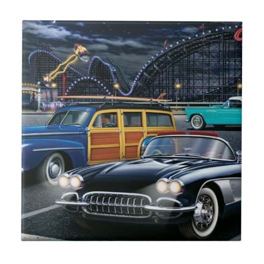 Cyclone Racer Tegeltje (Voorkant)