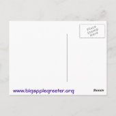 Cyclone Roller Onderzetter - Coney Island, briefka Briefkaart (Achterkant)