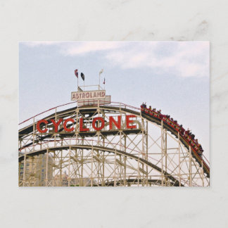 Cyclone Roller Onderzetter - Coney Island, briefka Briefkaart