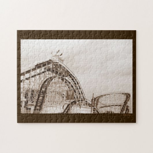 Cyclone Rollercoaster puzzel (Horizontaal)