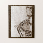 Cyclone Rollercoaster puzzel Legpuzzel (Verticaal)