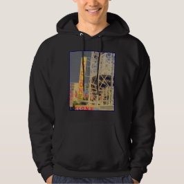 Cyclone Rollercoaster Sign Hoodie voor volwassenen