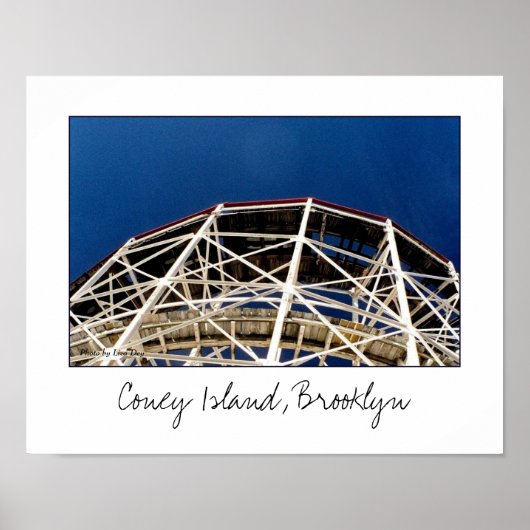 Cyclone Rollerkuster Poster (Voorkant)