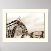 Cyclone Rollerkuster Poster (Voorkant)