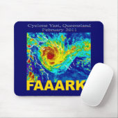 Cyclone Yasi, Queensland, februari 2011 Muismat (Met muis)