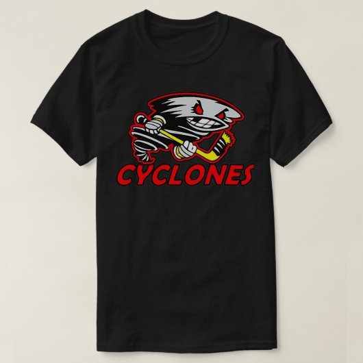 Cyclones Hockey Logo T-shirt (Design voorkant)