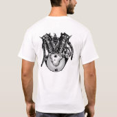 Cyclonmotor T-shirt (Achterkant)