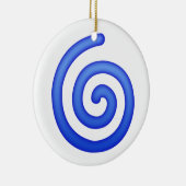 Cycloon - Emoji Keramisch Ornament (Rechts)