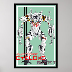 cycloon mecha-robot poster