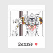 cycloon mecha-robot sticker (Vel)