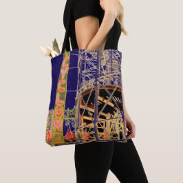 cycloonrollercoaster tote bag