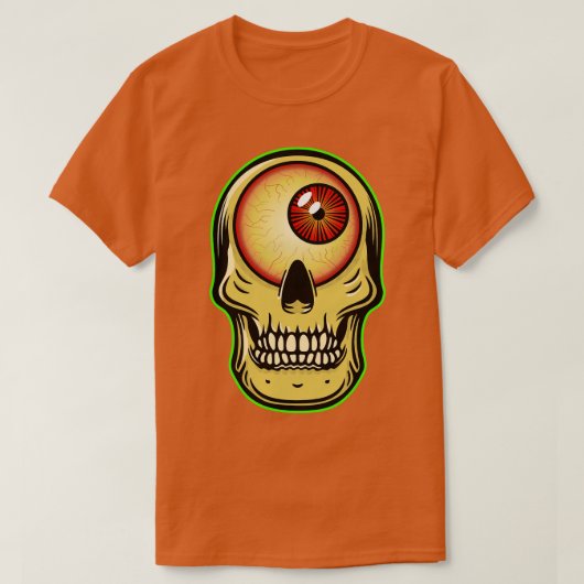 Cycloop Skull T-shirt (Design voorkant)