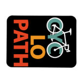 Cyclopath Bicycle Funny Cycling Magneet (Horizontaal)