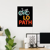 Cyclopath Bicycle Funny Cycling Poster (Thuiskantoor)