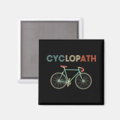 Cyclopath Funny Bicycle Cyclist Humor Magneet (Voorkant / Achterkant)