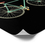 Cyclopath Funny Bicycle Cyclist Humor Poster (Hoek)
