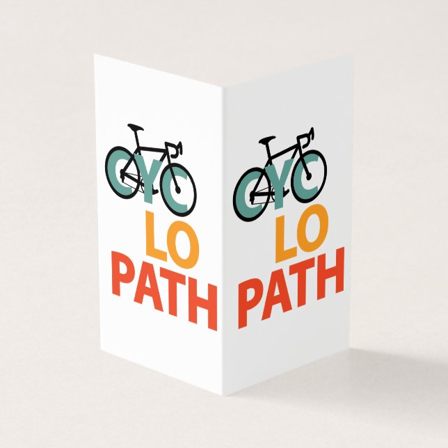 Cyclopath Funny Cycling Kaart (Buitenkant)